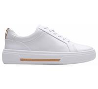 Clarks Premium Damen Hollyhock Walk, Weißes Leder, 38 EU