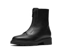 Clarks Premium Damen Lauryl Zip Springerstiefel, Schwarzes Leder, 37 EU