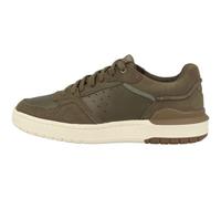 Clarks Premium Herren Courtlite2 Lo Sneaker, Khaki Wildleder, 40 EU, Khaki-Wildleder, 40 2/3 EU