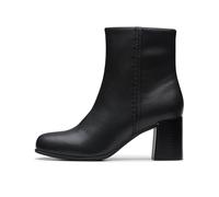 Clarks Damen Keirsta Faye Mode-Stiefel, Black Leather, 39 EU