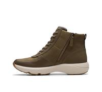 Clarks Premium Tivoli Lane Damen-Stiefel, Dark Olive Combi, Größe 41, Dark Olive Combi, 41 EU