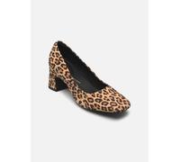 Pumps CLARKS "Fernie Court", Damen, Gr. 38, braun, Schuhe, mit bequemem Contour-Cushion-Fußbett (47928259-38) braun