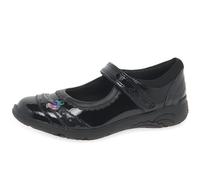 Clarks Relda Gem K. Childrens Black Pat, 10.5
