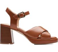 Clarks Ritzy 75 Rae Damen-Sandalen, braun (tan), 41.5 EU