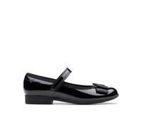 Clarks Mädchen Geschlossene Ballerinas, Schwarz (Black Pat), 28.5 EU