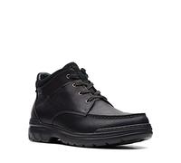 Clarks Rockie 2 Hi Black Leather 10.5 EE - Wide