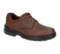 Clarks Rockie Walk Schuhe braun tan GORE-TEX - Größe 44,5
