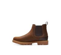 Clarks Herren Rossdale Chelsea Stiefeletten Braun Braun 7