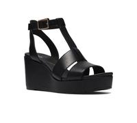 Clarks Sabina Hope für Damen, Schwarz Leder, 5.5