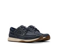 Clarks Sailview Lace Mens Taupe Nubuck, 9.5