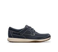 Clarks Herren Sailview Spitze, Marineblau, 43 EU