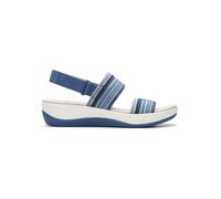 Clarks Damen Arla Stroll Sandale, Blue Combi, 38 EU
