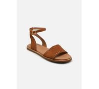 Clarks Damen Maritime May Sandale, Tan Suede, 38 EU