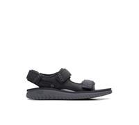 Clarks Herren Wesley Bay Sandale Black