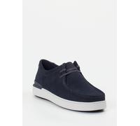 Clarks Schnürschuh Courtlite Seam in blau in Größe: 41 für Herren