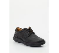 Clarks Schnürschuh Nature III in schwarz in Größe: 44 für Herren