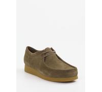 Clarks Schnürschuh Wallabee Evo in grün in Größe: 42 für Herren