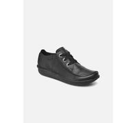 Clarks Damen Funny Dream Brogue, Schwarzes Leder, 37 EU
