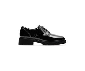Clarks Schnürschuhe "Lauryl" in Schwarz - Größe 39,5 | Damen Schnuerschuhe