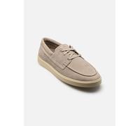 Clarks - Schnürschuhe Lockford Boat - Grau - Größe 43