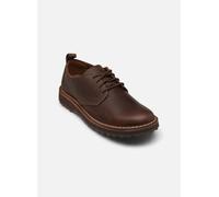 Clarks Herren Solsbury Lace Leder Dark Brown Schuhe 42 EU