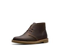 Clarks Shepton Herren Schnürschuh Chukka Boot, Bienenwachs-Leder, 9
