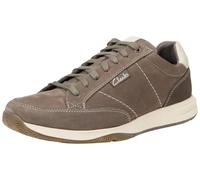 Clarks Shepton Mens Sand Suede, 8.5