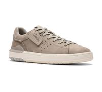Clarks Herren Courtlite2 Run Sneaker, Grey Nubuck, 43 EU