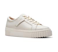 Clarks Damen 261778174 Sneaker, Off White Lea, 39 EU