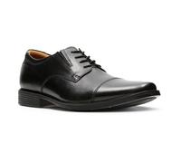 Clarks Originals Herren Schnürschuh Tilden Cap Derby 261103097 Leder Schwarz Größe 44