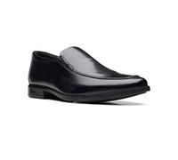 Clarks Slipper Howard Edge, Glattleder, Schwarz, Herren