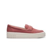 Clarks Slipper & Mokassin Mayhill Cove, Rauleder, Rot, Damen EU 5/38