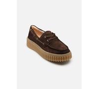 Clarks - Schnürschuhe Torhill Boat - mit Contour Cushion-Fußbett - Braun