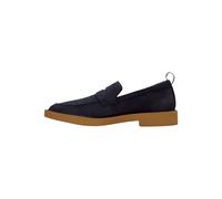 Clarks Slipper Veloursleder Navy - 45