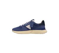 Clarks Sneaker Veloursleder/Textil Blau - 47