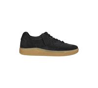 Sneaker CLARKS "CraftRally Ace", Herren, Gr. 46, dunkelblau, Leder, Schuhe Sneaker, mit Retro-Tennissilhouette (79292623-46) dunkelblau