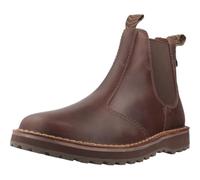 Clarks Herren Solsbury Easy Leder Dark Brown Stiefel 43 EU