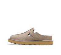 Clarks Herren Solsbury Mule Schiebe-Sandalen, Grey Suede, 43 EU