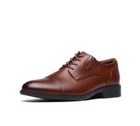 Clarks Steadwell-Kappe für Herren, Dark Tan Leder, 11.5 Wide