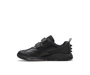 Clarks Steggy2 Pace K Black Leather 35