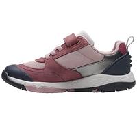 Clarks SteggyStrideK. Sneaker, Berry Leather, 33.5 EU