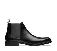 Clarks Stiefelette CraftArlo Top, Glattleder, Schwarz, Herren