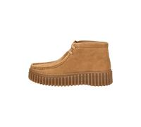 Clarks Originals Bootsschuhe Torhill Moss Nubukleder Hellbraun Größe 39