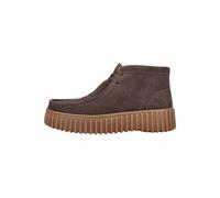 Mokassin CLARKS "Torhill Moss", Damen, Gr. 41,5, braun, Leder, Schuhe Mokassin, mit gerippter Laufsohle (94828013-41,5) braun