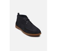 Clarks Herren Torford Mid Derby Schnürhalbschuhe, Navy Suede, 44 EU