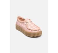 Clarks Torhill Bee Damen Schuhe rosa weiß beige - 38.5
