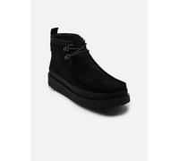 Stiefelette CLARKS "Wallabee FTR2 High", Herren, Gr. 43, schwarz, Synthetik, Schuhe Stiefelette, mit Contour-Cushion-Fußbett (70328662-43) schwarz