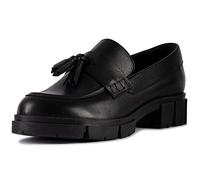 Clarks Teala Loafer Lederschuhe in Schwarz, Standard-Passform, Größe 40