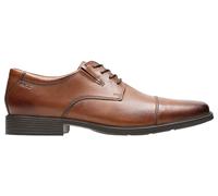 Clarks Herren Tilden Cap, Dark Tan Lea, 44 EU Weit