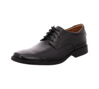 Clarks Herren Tilden Plain Derby, Schwarz, 45 EU Weit